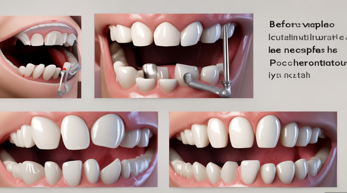 种植牙前中后图片-图1