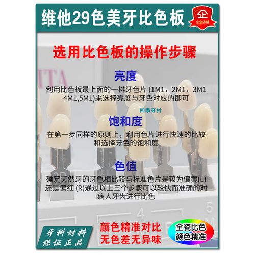 Vita16色比色板使用方法-图3 Vita16色比色板使用方法-图3