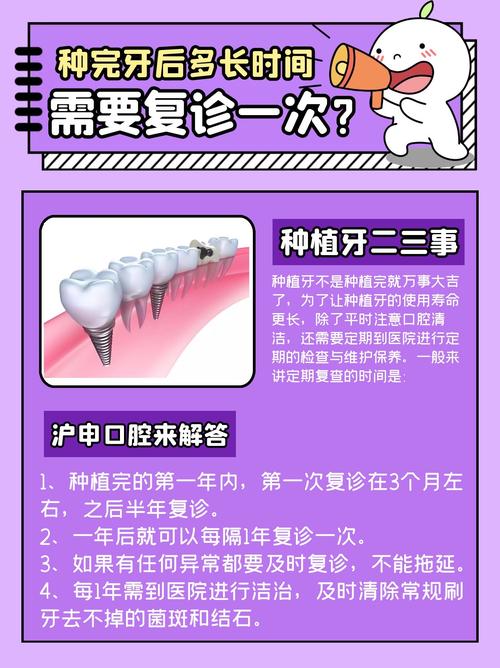 种植牙术后需要定期复查吗？-图1