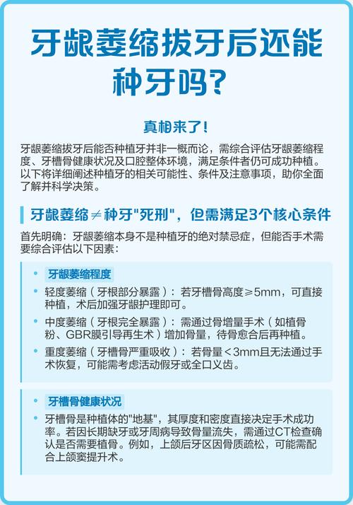 拨牙根后2年能种牙吗？-图2