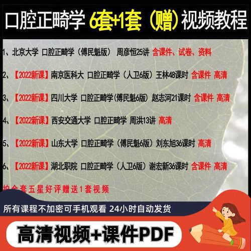 2025傅民魁正畸课程有何新内容与临床应用价值?-图1 2025傅民魁正畸课程有何新内容与临床应用价值?-图1