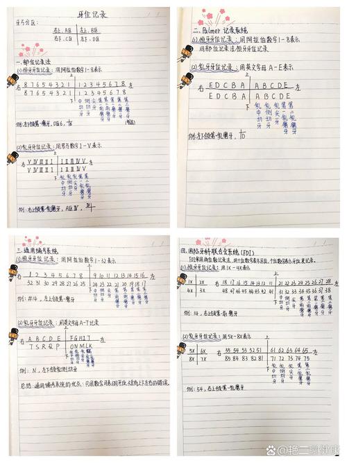 口腔牙位数字记录方法是什么?如何快速记忆与应用?-图1 口腔牙位数字记录方法是什么?如何快速记忆与应用?-图1