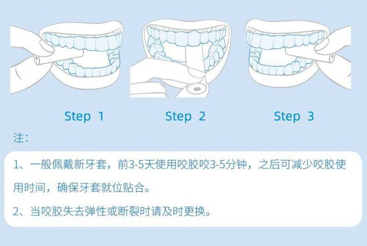 严迪正畸咬胶的正确使用方法是什么？-图2