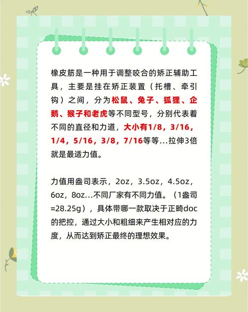 正畸橡皮链如何正确使用?步骤与注意事项详解-图2 正畸橡皮链如何正确使用?步骤与注意事项详解-图2