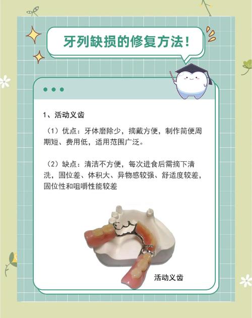 牙列缺损的修复方法有哪些?不同修复方式(如活动义齿、固定桥、种植牙)的优缺点及适用人群如何选择?-图1 牙列缺损的修复方法有哪些?不同修复方式(如活动义齿、固定桥、种植牙)的优缺点及适用人群如何选择?-图1