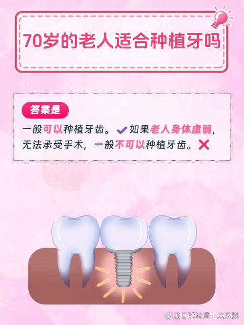 70岁高龄种牙是否可行？需满足哪些身体条件？手术风险与长期效果如何平衡？-图2