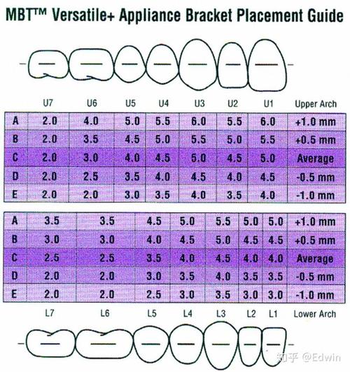 正畸托槽定位数值图片的临床价值是什么？这些数值如何通过图片直观呈现并指导精准矫正？-图2
