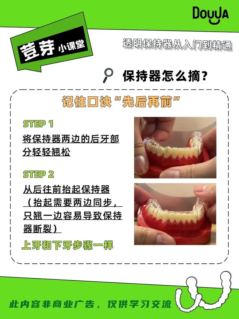 保持器佩戴的正确方法步骤是什么？-图3