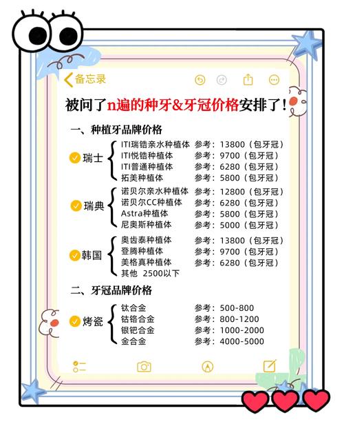 种牙一期费用-图1