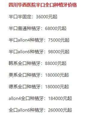 植全口牙种植需要多少钱？全面费用构成和影响因素有哪些？-图3