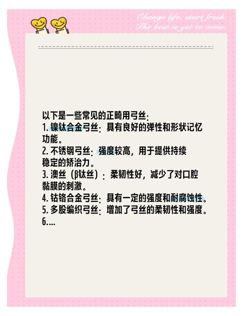 正畸弓丝怎么分类-图2