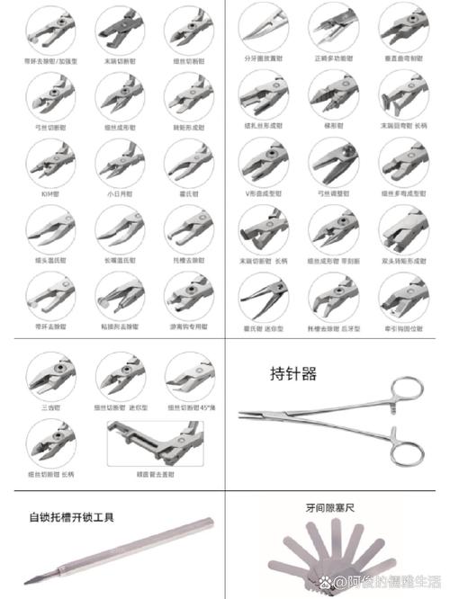 正畸使用工具类型有哪些？分类与应用指南-图1