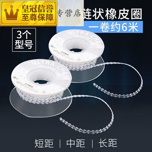 正畸橡皮链选多大-图1