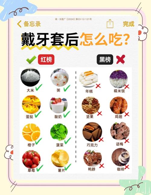 矫正牙齿后，饮食上能吃哪些食物不能吃哪些食物？-图3