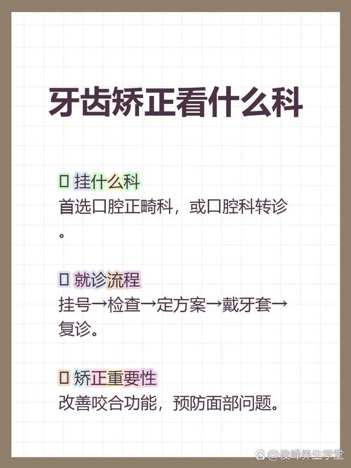 牙齿矫正该挂医院哪个科室?-图1 牙齿矫正该挂医院哪个科室?-图1