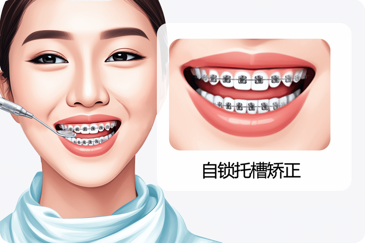 自锁托槽矫正图片能直观看到牙齿变化吗?-图2 自锁托槽矫正图片能直观看到牙齿变化吗?-图2