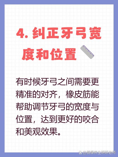 牙齿矫正橡皮筋的作用究竟是什么？-图3