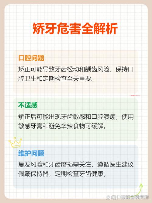 二次矫正牙齿危害有多大？这些风险你必须知道？-图3