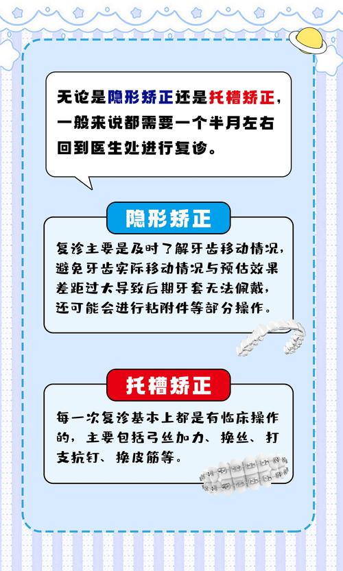 牙齿矫正每次复诊都要紧吗?为啥必须按时去?-图3 牙齿矫正每次复诊都要紧吗?为啥必须按时去?-图3